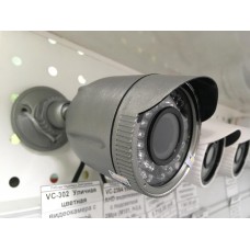 Видеокамера VC-302v 2.8-12 серый уличная